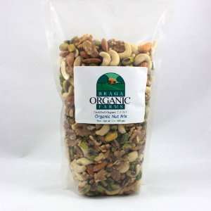 Braga Organic Farms Organic Nut Mix 2 lb. bag  Grocery 