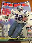 1994 Preview Magazine TEAM NFL Pro Football,Emmit Smith