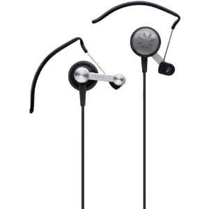 iHome iB9B Rubberized Metal Hook Earbuds with Volume Control and 