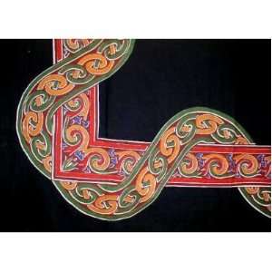  Cotton Celtic Print Tapestry