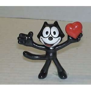  Felix the Cat Valentine Pvc Figure 