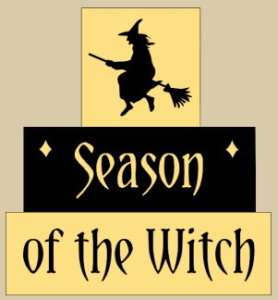Primitive Blocks STENCIL~Season of the Witch~Halloween  