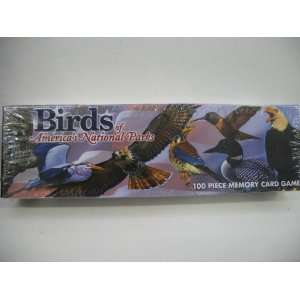  Birds of Americas National Parks 100 Piece Memory Card 