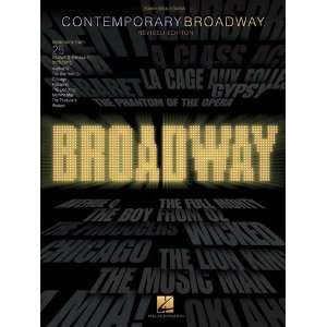  Contemporary Broadway   Revised Edition   Piano/Vocal 