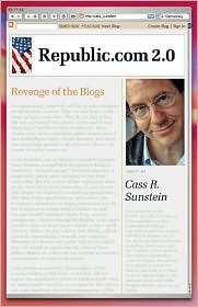 Republic 2.0, (0691133565), Cass R. Sunstein, Textbooks   Barnes 