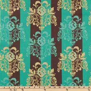  44 Wide Olivias Holiday Pineapple Post Stone Fabric By 
