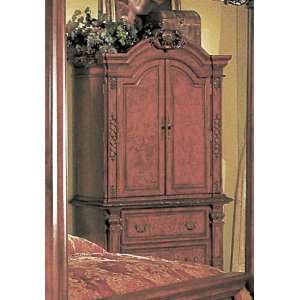  YT Furniture 9604TV   Sophie TV Armoire (Cherry)