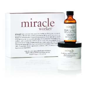 Philosophy Miracle Worker Retinoid Pads, 60 Count & Solution 2 fl. oz.