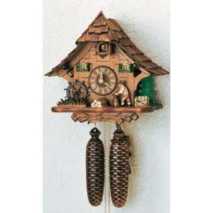 Black Forest Cuckoo Clock with Moving Woodchopper Buying Local Means 