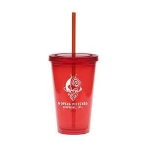  70067    16 oz. Red Double Wall Tumbler