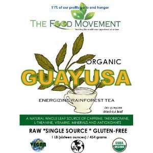 The Food Movement   Guayusa Tea (Organic) One pound/16 ounces
