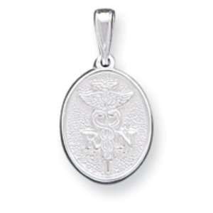  Sterling Silver RN Charm Jewelry