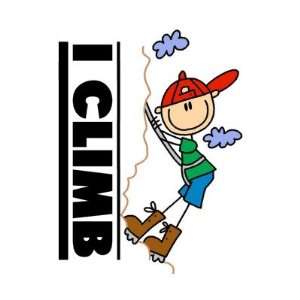  Rock Climbing Tshirts and Gifts Round Stickers Arts 