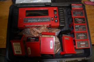 AWESOME** SNAP ON GRAPHING SCANNER MTG2500 W/ 9 CARTRIDGES  