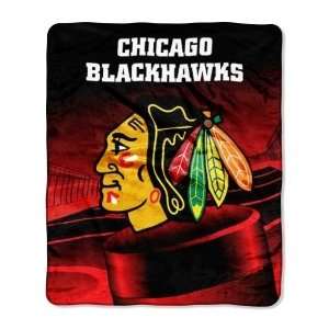  Chicago Blackhawks NHL 50 X 60 Micro Raschel Throw 