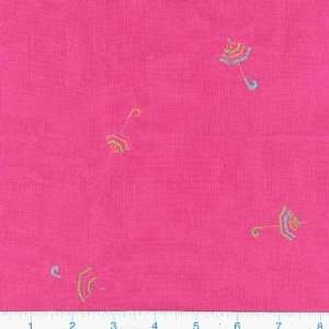   Beach Umbrella Hot Pink Fabric By The Yard Arts, Crafts & Sewing