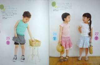   Day Sewing Girls Summer Clothers   Japanese Craft Pattern Book  