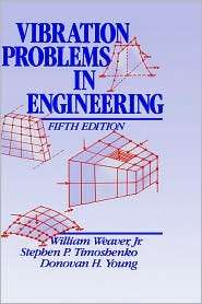 Vibration Problems in Engineering, (0471632287), W. Weaver, Textbooks 
