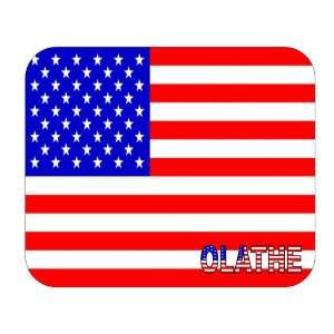  US Flag   Olathe, Kansas (KS) Mouse Pad 