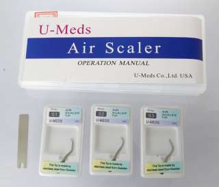 New Dental Air Scaler Handpiece + 9 tips for NSK  