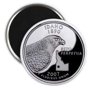  IDAHO State Quarter Mint Image 2.25 inch Fridge Magnet 