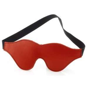  Blindfold Red With Black Fur