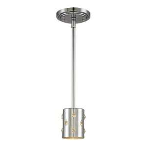  Bling Bling Collection 1 Light 12ö Chrome Pendant with 