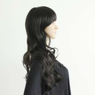 new womens long full curly/wavy hair wig fashion fp709  