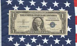 US COIN CURRENCY 1935G MOTTO $1 SILVER CERTIFICATE BIRTH DATE 1929 