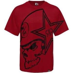    Metal Mulisha Red Sure Shot Rockstar T shirt