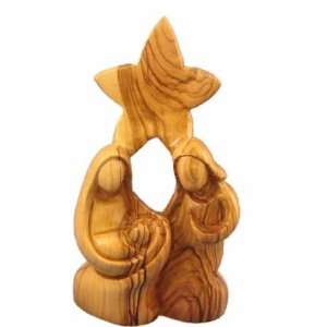  Holy Family Sitting Under a Star 