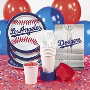 MLB Los Angeles Dodgers™ Basic Party Pack   Tableware & Tableware 