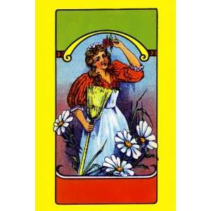  Daisy Maid Broom Label 24X36 Giclee Paper