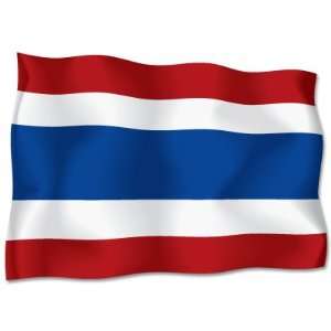  THAILAND Flag car bumper sticker decal 6 x 4 Automotive