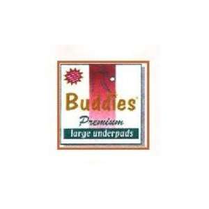  Buddies Disposable Underpads Large 22x35 Inch 72 Health 