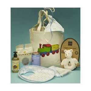 New Baby Boy Personalized Gift Basket Grocery & Gourmet Food