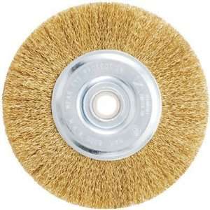   Inch Course Brass Wire Wheel Brush with 1/4 Inch Hex Shank for Drill