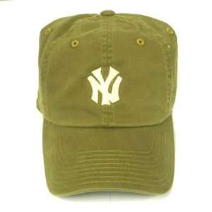  NEW YORK YANKEES BOA GREEN GARMENT WASHED HAT CAP ADJ 