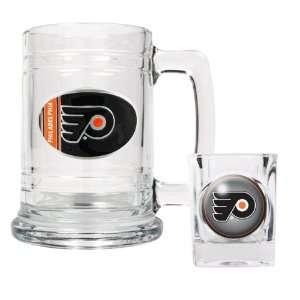  Philadelphia Flyers   NHL Boilermaker Mug & Shot Gift Set 