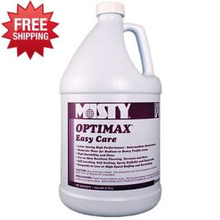 Misty Optimax Easy Care Floor Finish, Sweet Scent, 1 Gal   AMRR8764 