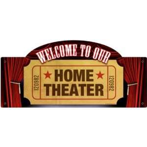  Home Theater Home and Garden Metal Street Sign   Victory 