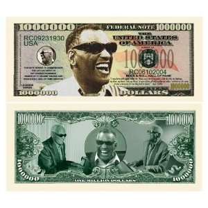  (5) Ray Charles Million Dollar Bill 