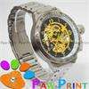 BIG HUGE SOLID STRONG Skeleton Automatic Mechanical Mens Wrist Watch 