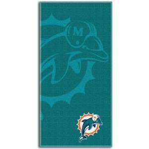  Northwest Miami Dolphins Shadow Beach Towel