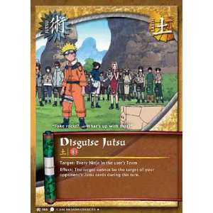 Naruto TCG The Chosen J 066 Disguise Jutsu Uncommon Card 