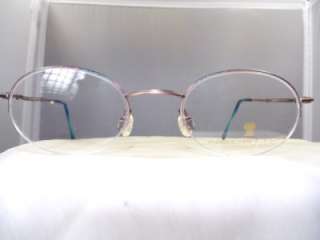 NEW NEOSTYLE BLUE TORTOISE ON BROWN OVAL EYEGLASS FRAME  