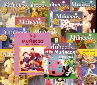 COUNTRY DOLLS MUÑECOS books Argentina 1970   2003  2008  