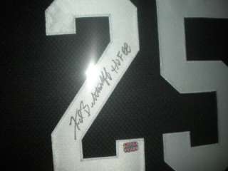 Fred Biletnikoff Signed Framed Raiders Jersey Autograph  
