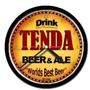  TENDA beer and ale cerveza wall clock 