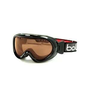 Bolle Nebula Ski Goggles   Shiny Black Frame & Polarized Brown Lens 
